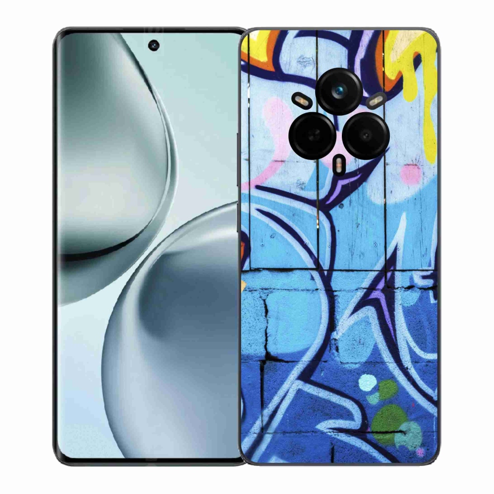 Gélový kryt mmCase na Realme 14 Pro+ 5G - graffiti