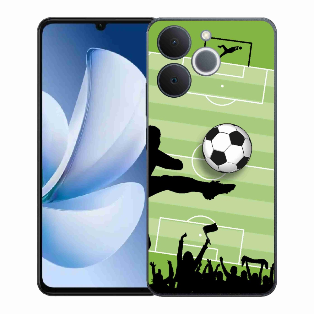 Gélový kryt mmCase na Realme Note 70T - futbal 3