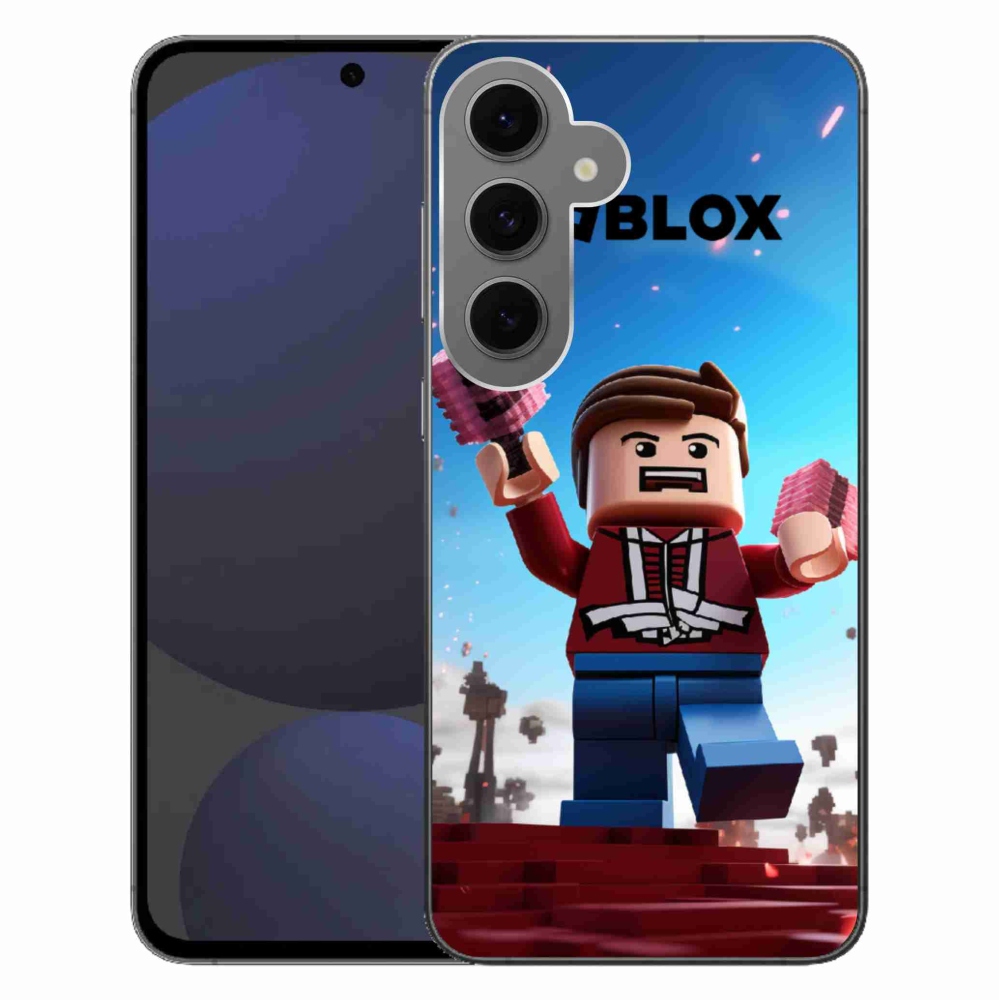 Gélový kryt mmCase na Samsung Galaxy S24 FE - roblox 2