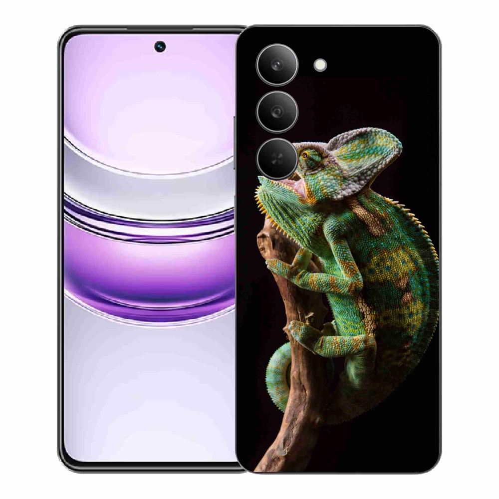 Gélový kryt mmCase na Realme 14x 5G - chameleón