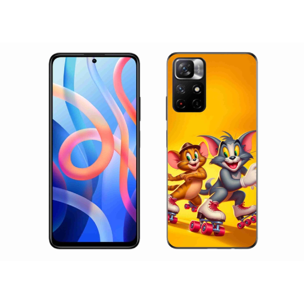 Gélový kryt mmCase na Xiaomi Redmi Note 11S 5G - tom a jerry