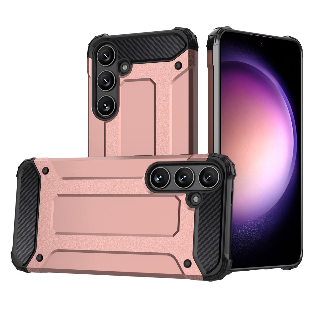 Armor odolný kryt pre Samsung Galaxy S24 - ružovozlatý