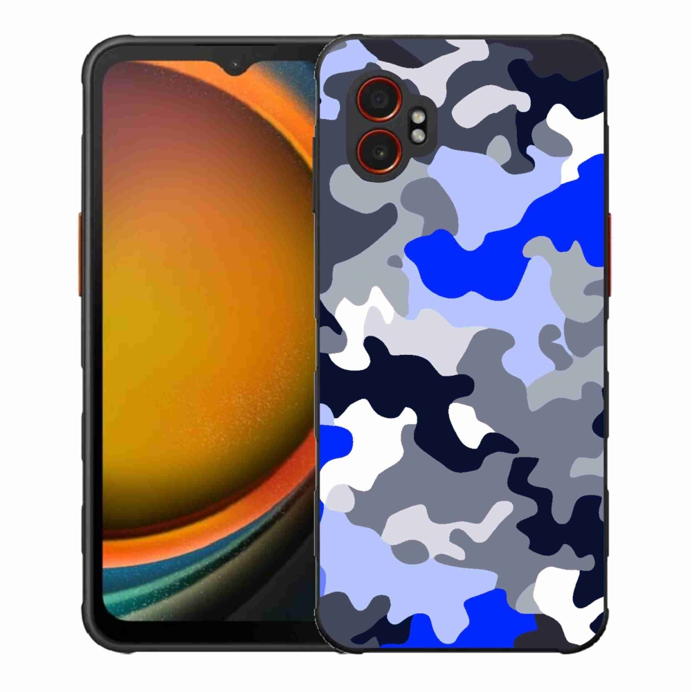 Gélový kryt mmCase na Samsung Galaxy Xcover 7 Pro - maskáčový vzor 8