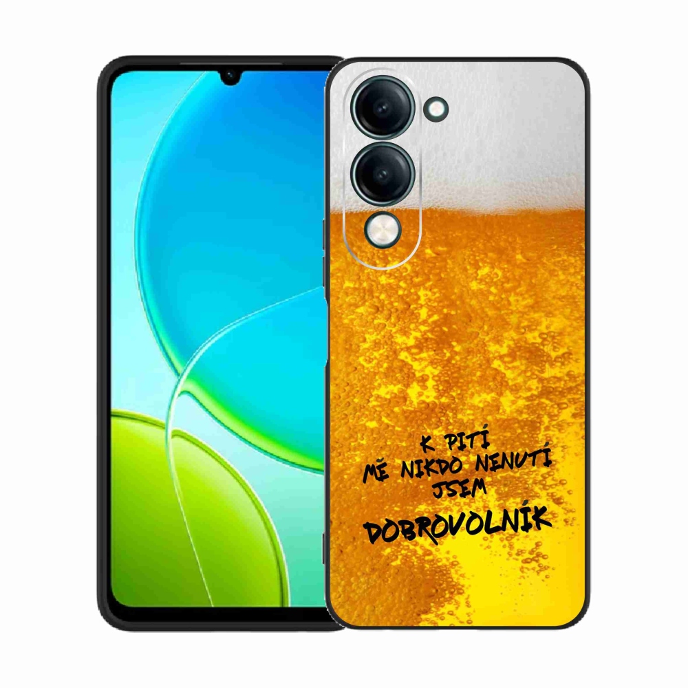 Gélový kryt mmCase na Vivo Y29s 5G - pivný motív 4