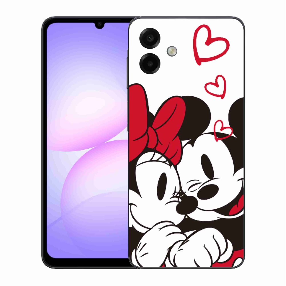 Gélový kryt mmCase na Samsung Galaxy A07 4G - minnie a mickey