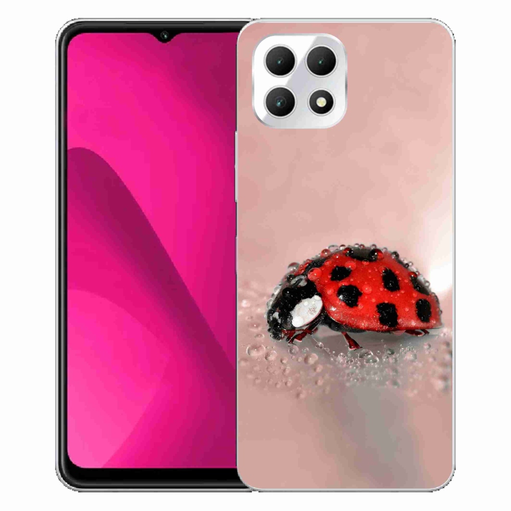 Gélový kryt mmCase na T-Mobile T Phone 2 - lienka