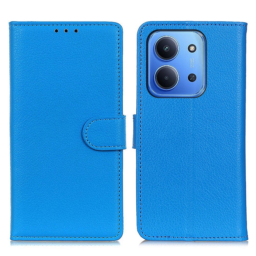 Litchie knižkové púzdro na Xiaomi Redmi 15C 4G/5G (173mm) - modré