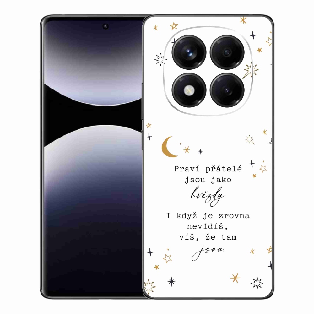 Gélový kryt mmCase na Xiaomi Redmi Note 14 Pro - citát 6 biele pozadie