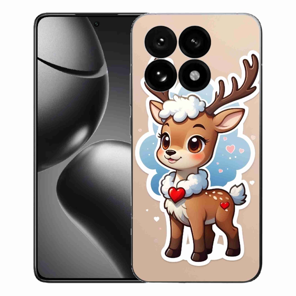 Gélový kryt mmCase na Xiaomi 15T - kreslený sob