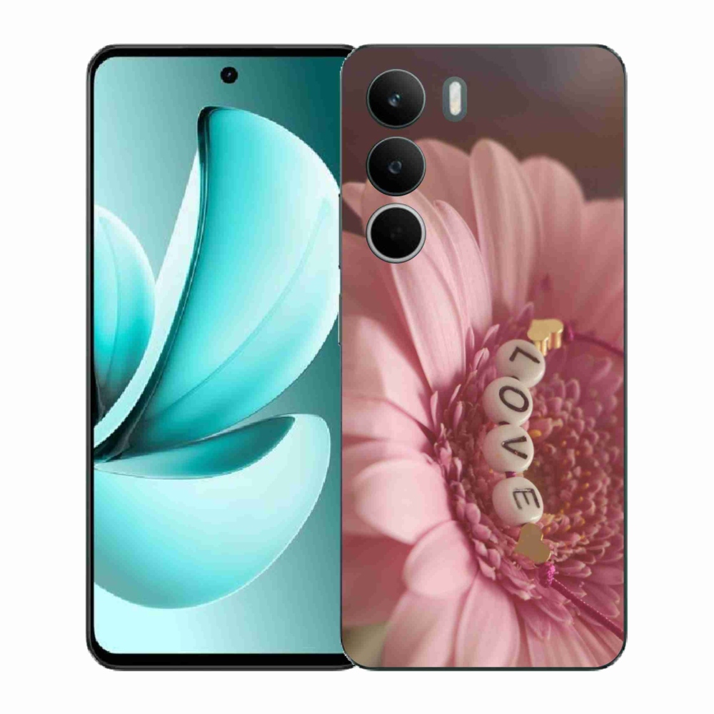 Gélový kryt mmCase na Realme C71 - prívesok love