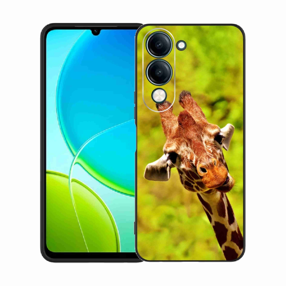 Gélový kryt mmCase na Vivo Y29s 5G - žirafa
