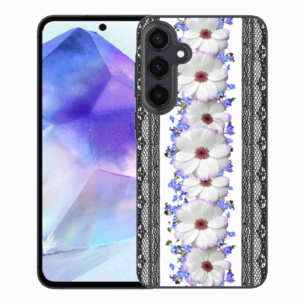 Gélový kryt mmCase na Samsung Galaxy A55 5G - kvety 8
