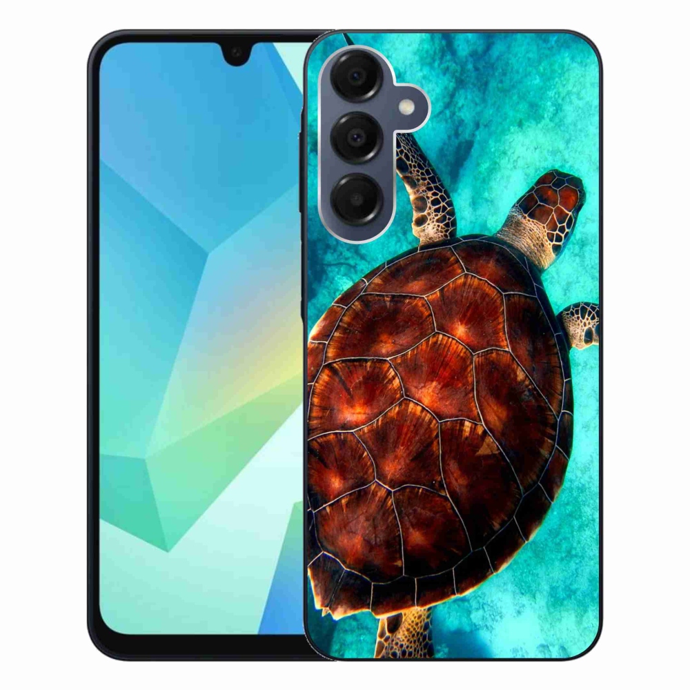 Gélový kryt mmCase na Samsung Galaxy A16 4G/5G - korytnačka