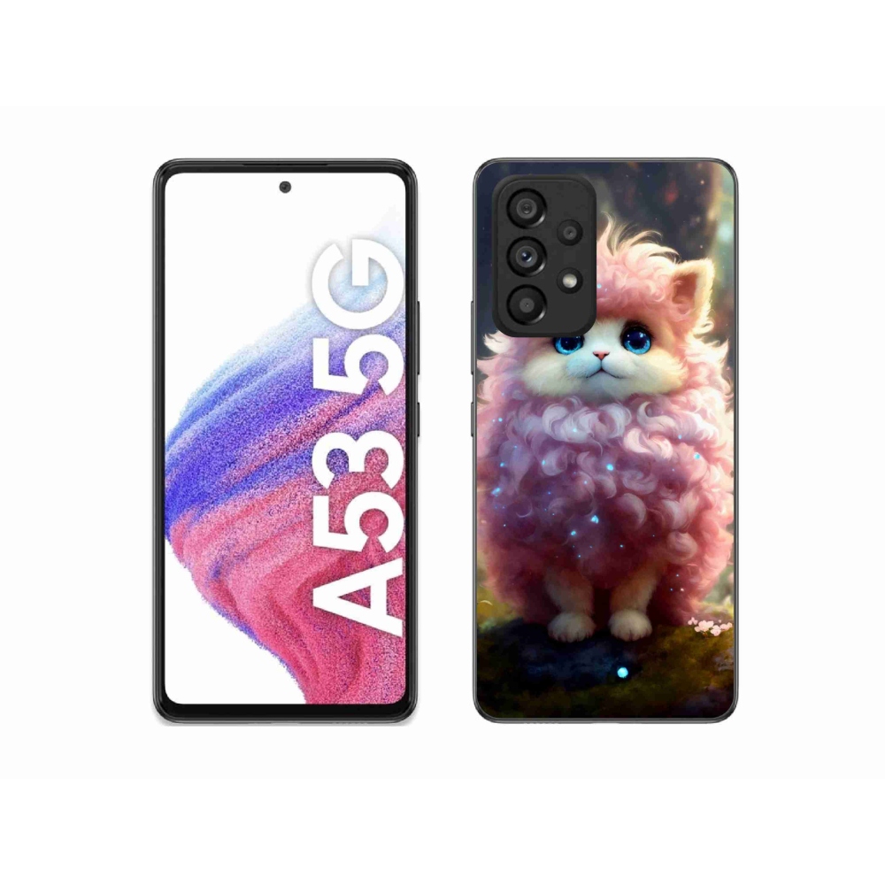 Gélový kryt mmCase na Samsung Galaxy A53 5G - roztomilé mačiatko 4
