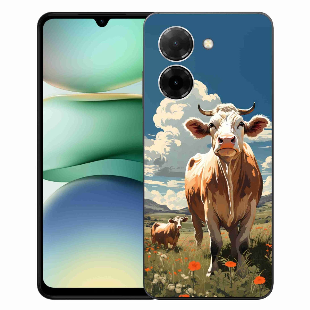 Gélový kryt mmCase na Xiaomi Redmi A5 - kravy na lúke