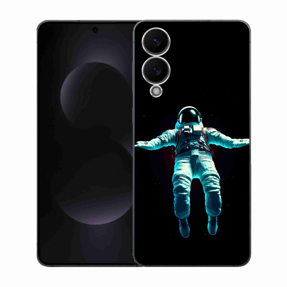Gélový kryt mmCase na Samsung Galaxy S25 Edge - kozmonaut