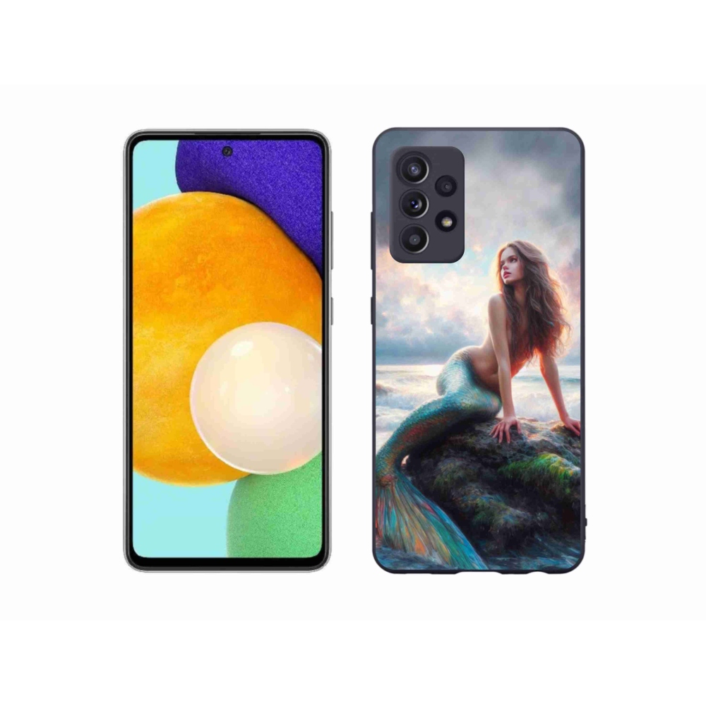 Gélový kryt mmCase na Samsung Galaxy A52s 5G - morská panna