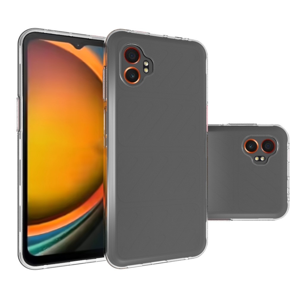 Priehľadný gélový obal na Samsung Galaxy Xcover 7 Pro - priehľadný