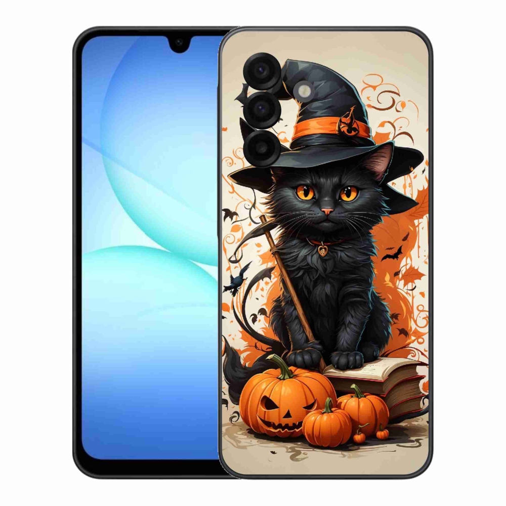 Gélový kryt mmCase na Samsung Galaxy A17 5G - kocúr čarodejník