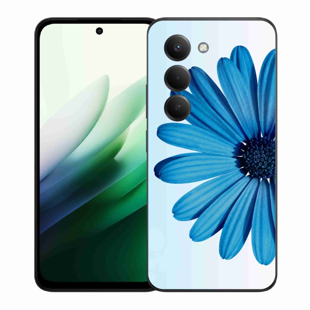 Gélový kryt mmCase na Xiaomi Redmi 15 5G (169mm) - modrá margaréta