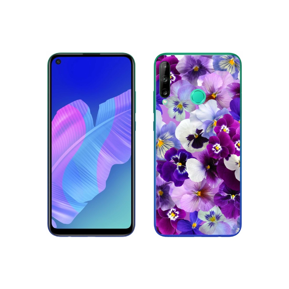 Gélový kryt mmCase na Huawei P40 Lite E - kvety 9