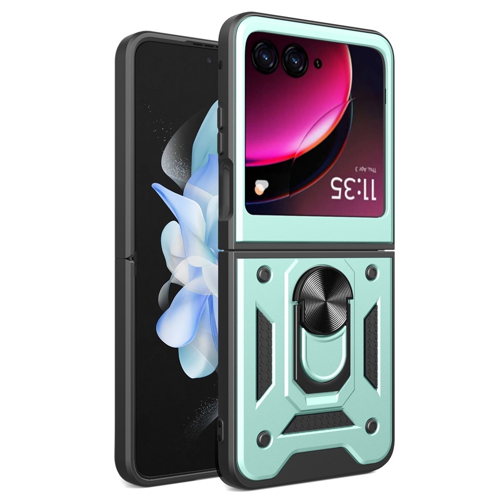 Slide odolný kryt na Motorola Razr 40 Ultra 5G - zelený