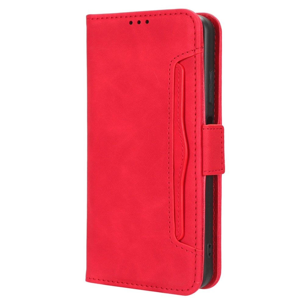 Cards knižkové púzdro na Xiaomi Redmi Note 14S/Note 13 Pro 4G/Poco M6 Pro - červené