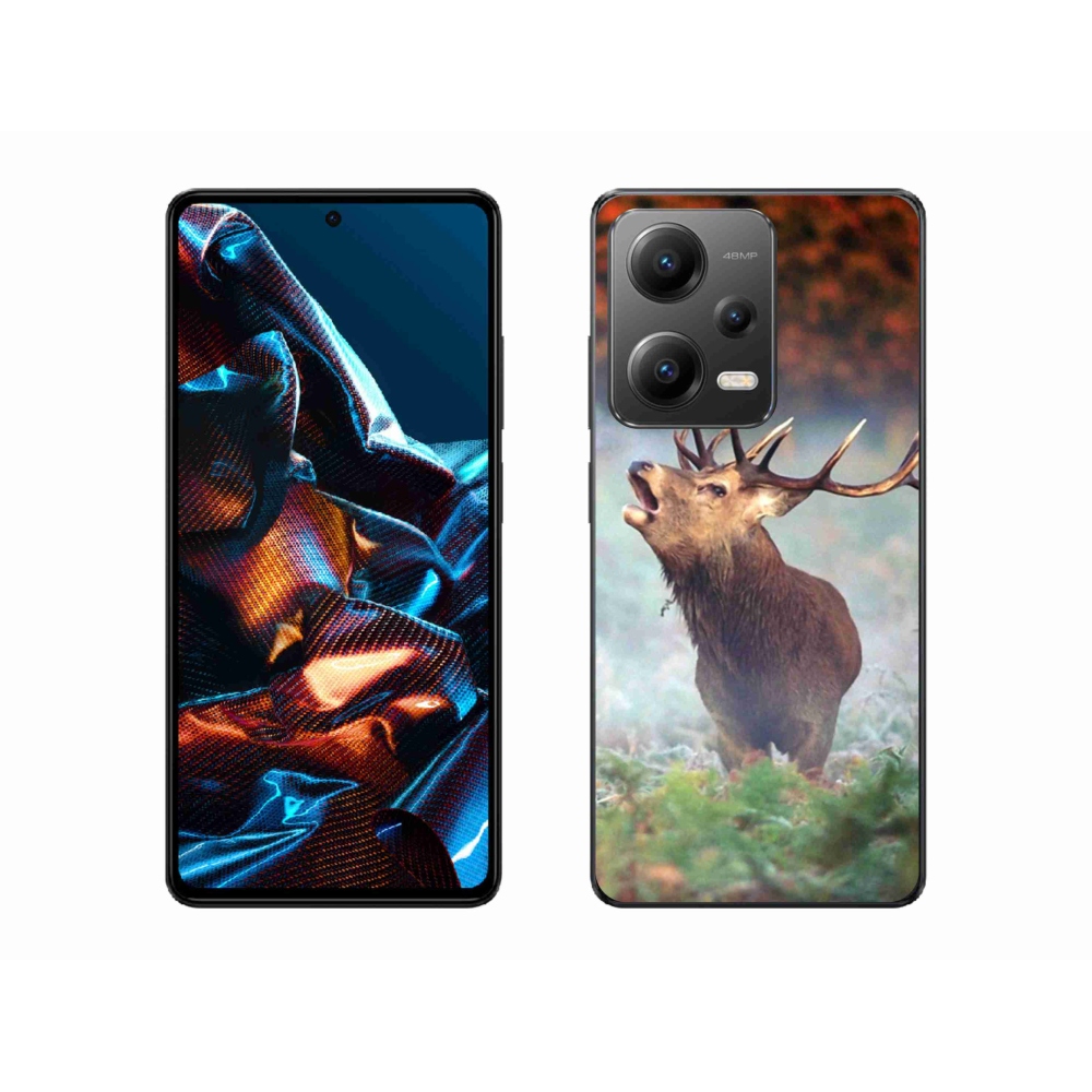 Gélový obal mmCase na mobil Xiaomi Redmi Note 12 Pro 5G - jeleň 2