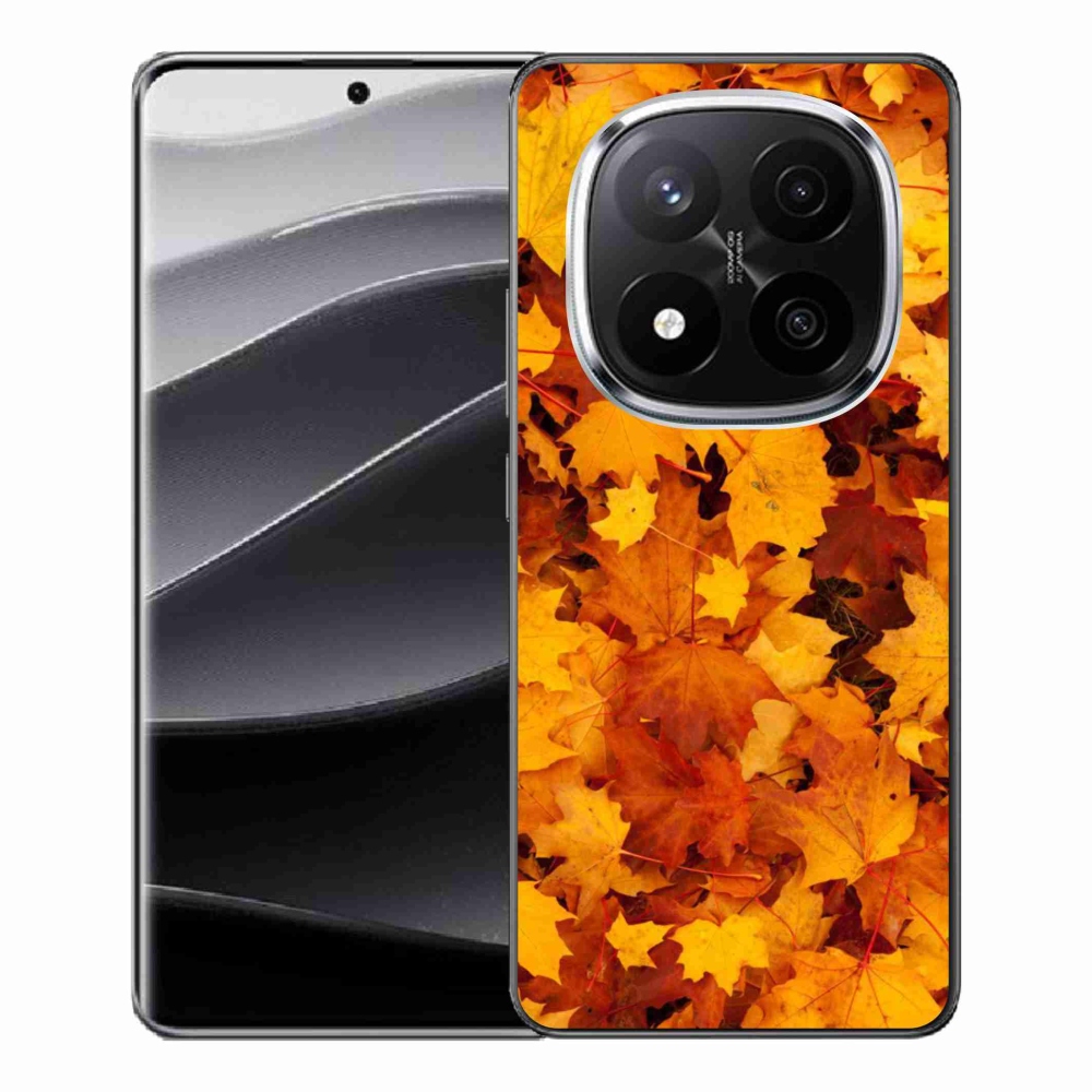Gélový kryt mmCase na Xiaomi Redmi Note 14 Pro+ 5G - javorové listy