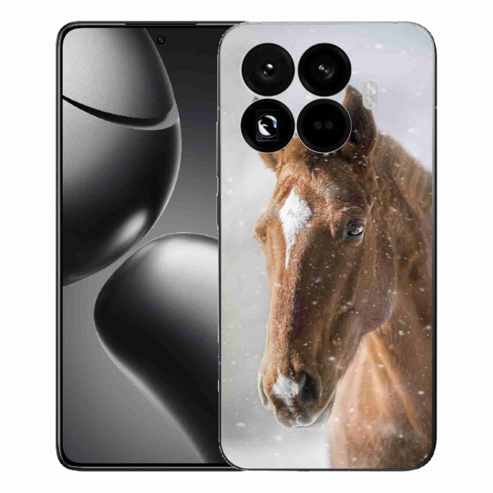 Gélový kryt mmCase na Xiaomi 15T Pro - hnedý kôň 2
