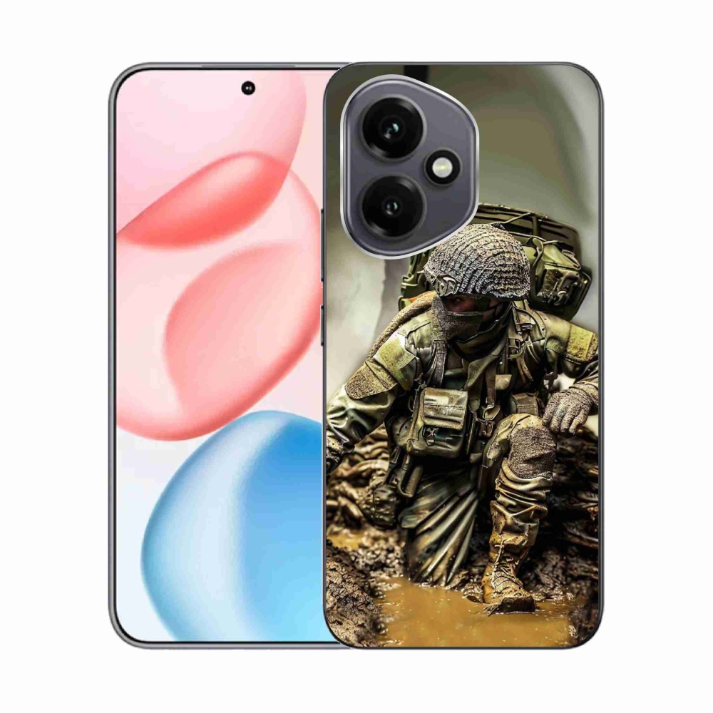 Gélový kryt mmCase na Honor 400 - vojak