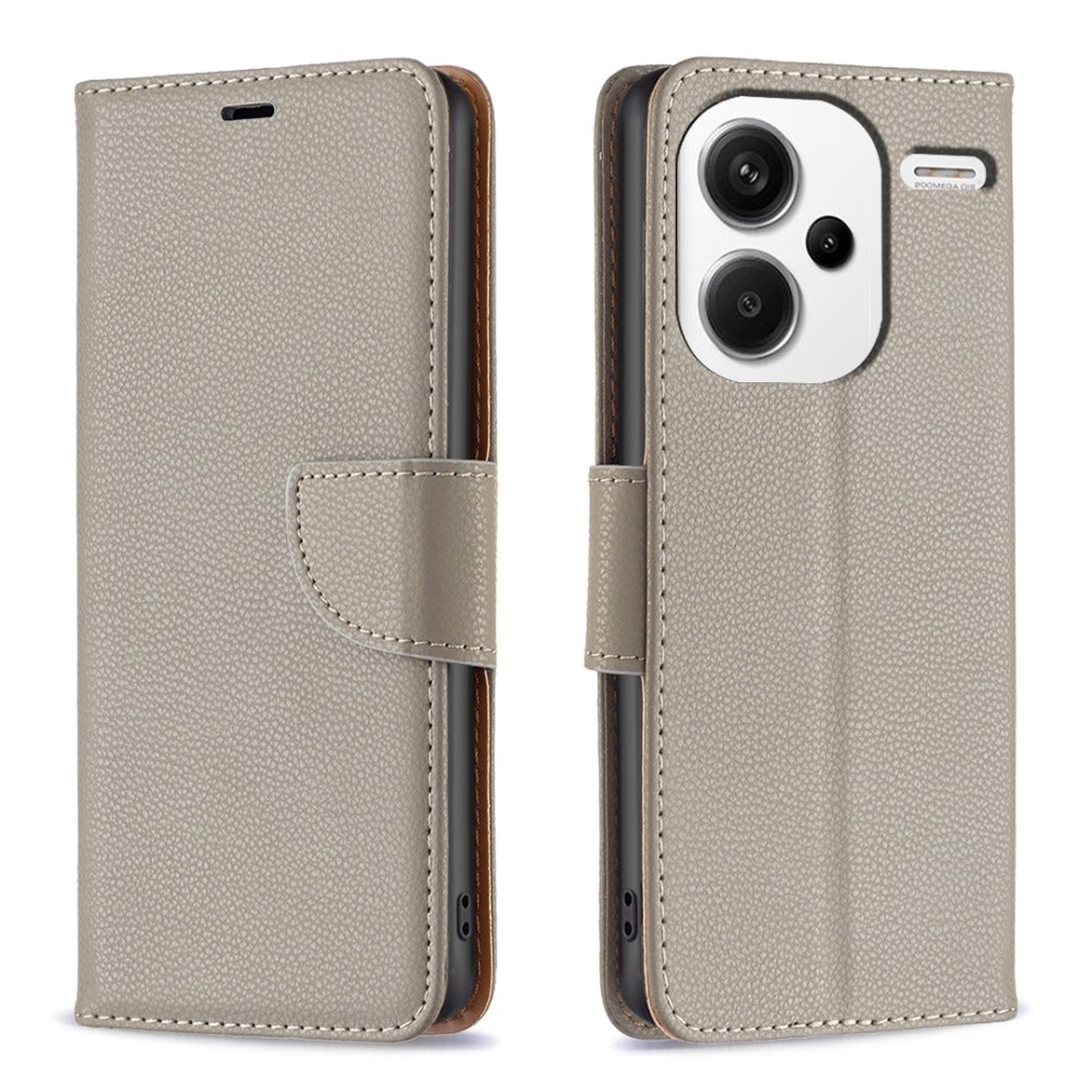 Case knižkové púzdro na Xiaomi Redmi Note 13 Pro+ 5G - šedé