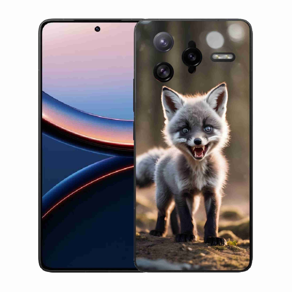 Gélový kryt mmCase na Xiaomi Poco F7 Ultra - rozzúrená líška