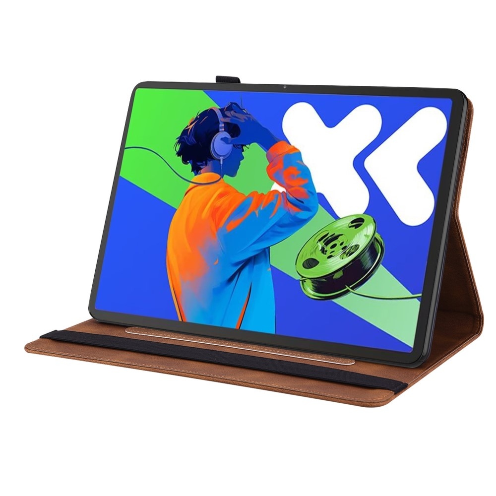 Butterfly zatváracie púzdro na tablet Lenovo Idea Tab Pro 12.7 - hnedé