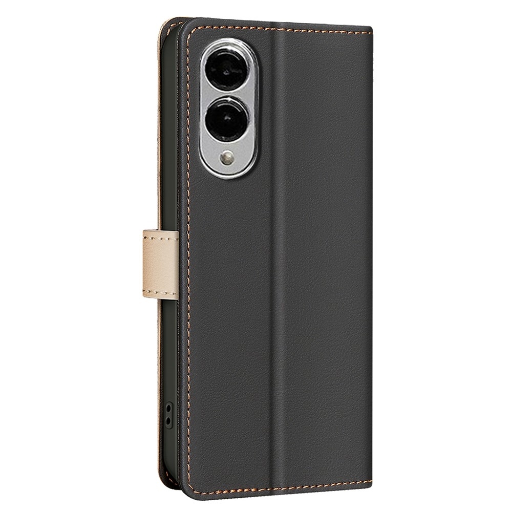 BNF DUO knižkové púzdro na Samsung Galaxy S25 Edge - čierne