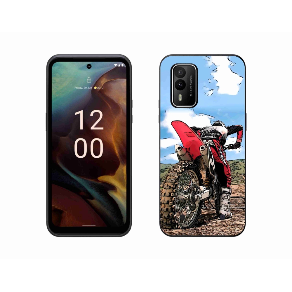 Gélový kryt mmCase na Nokia XR21 - moto