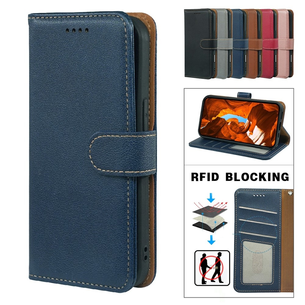 Clasp knižkové púzdro na Xiaomi Redmi 15 5G - modré