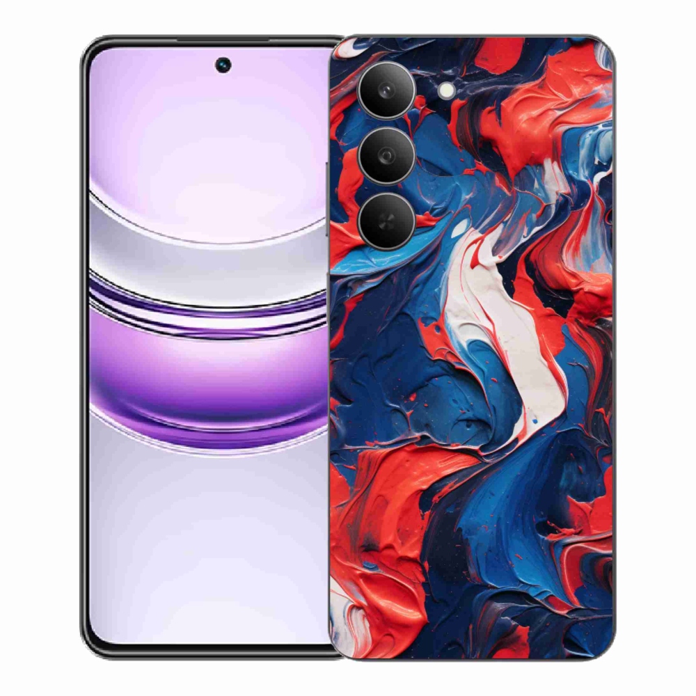 Gélový kryt mmCase na Realme 14x 5G - abstraktný motív 7