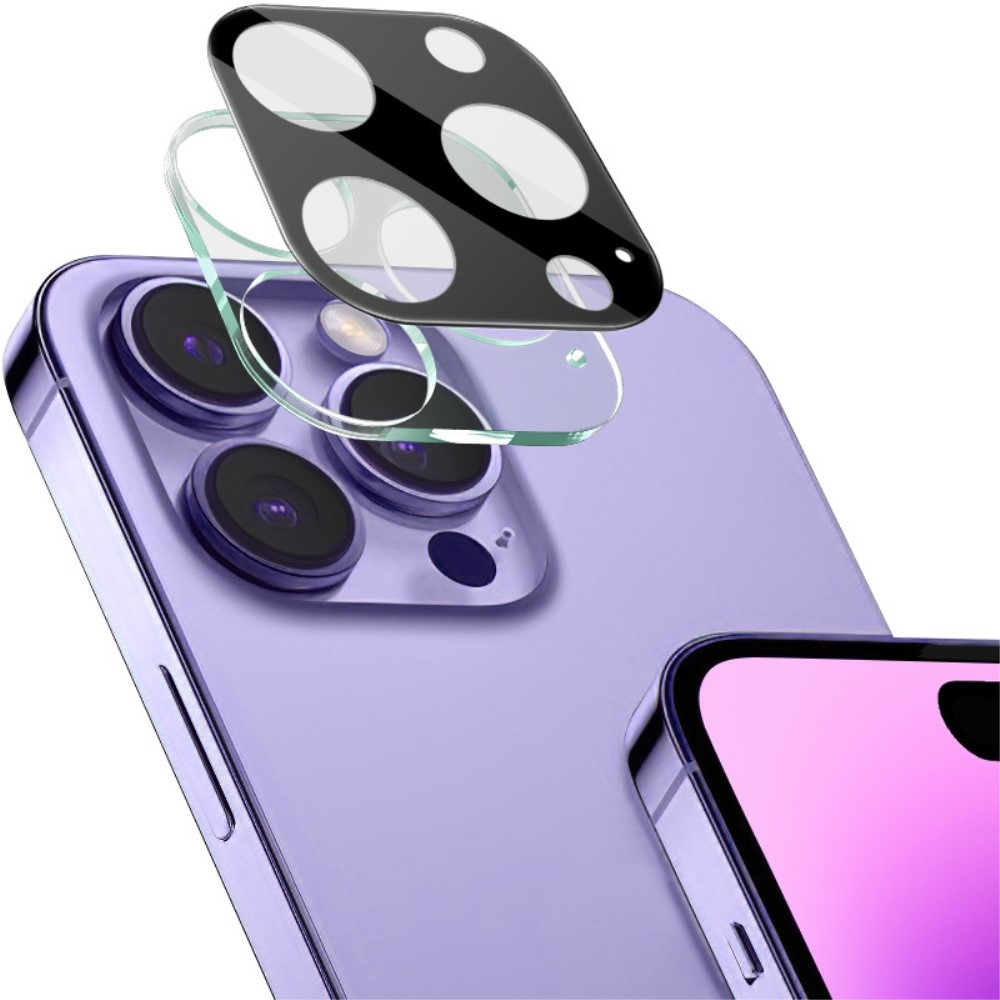 IMK sklo šošovky fotoaparátu na iPhone 16 Pro Max/16 Pro - čierne