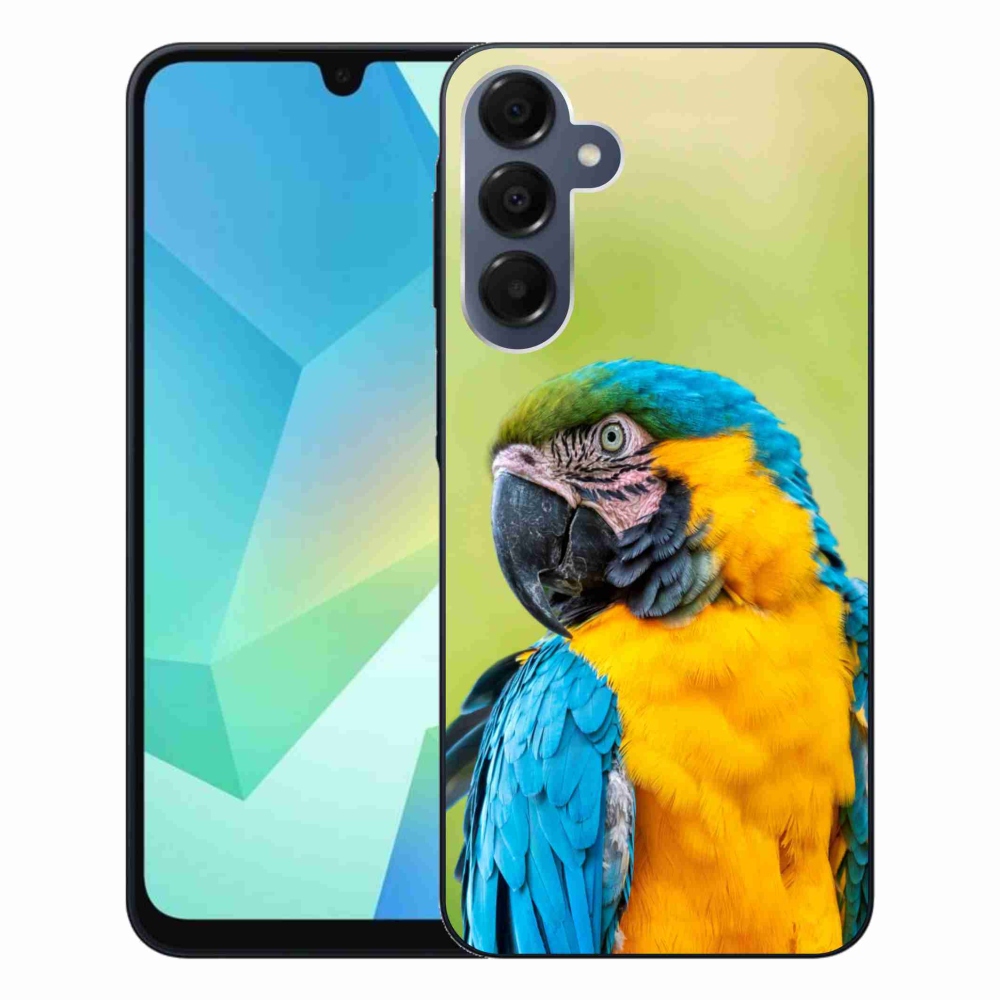 Gélový obal mmCase na Samsung Galaxy A16 4G/5G - papagáj ara 2