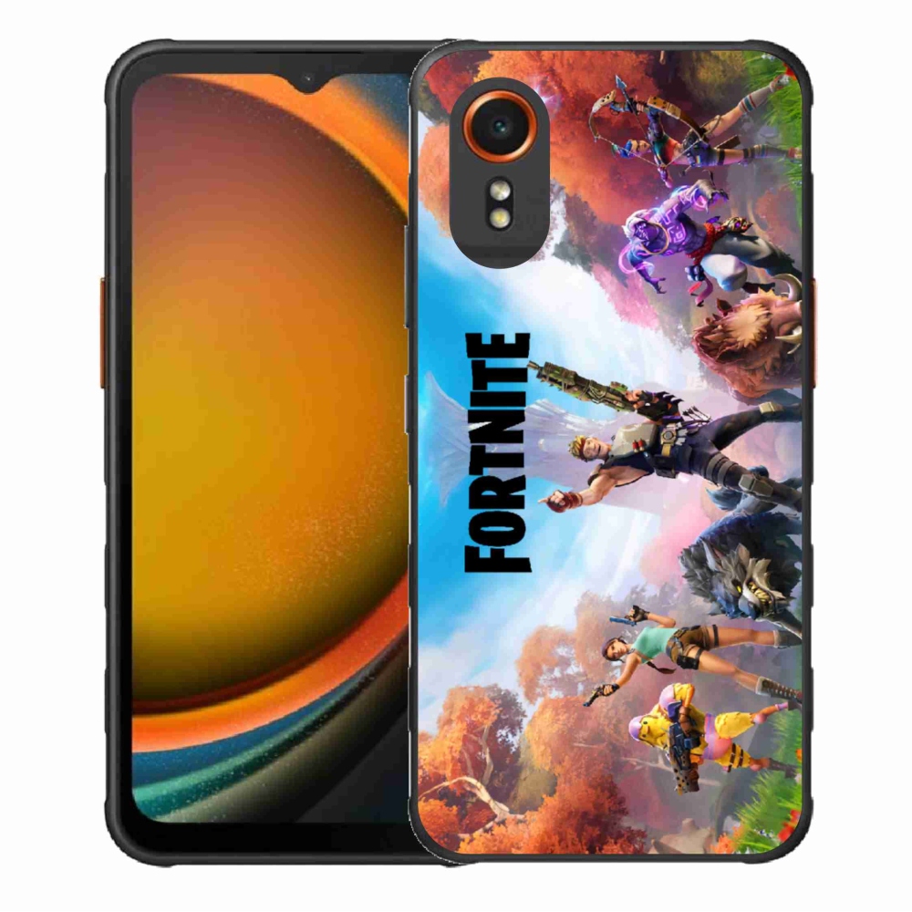 Gélový kryt mmCase na Samsung Galaxy Xcover 7 - fortnite 1