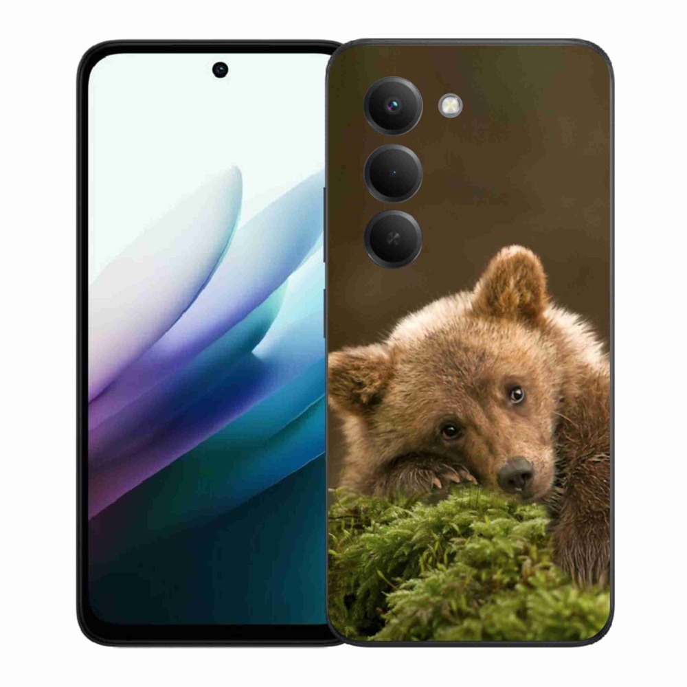 Gélový kryt mmCase na Xiaomi Redmi 15 4G/5G (171mm) - medveď