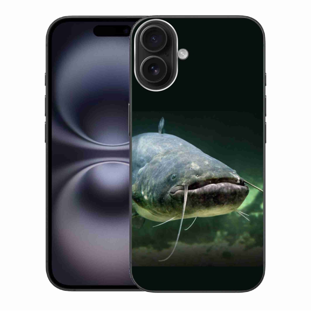 Gélový obal mmCase na iPhone 16 Plus - sumec