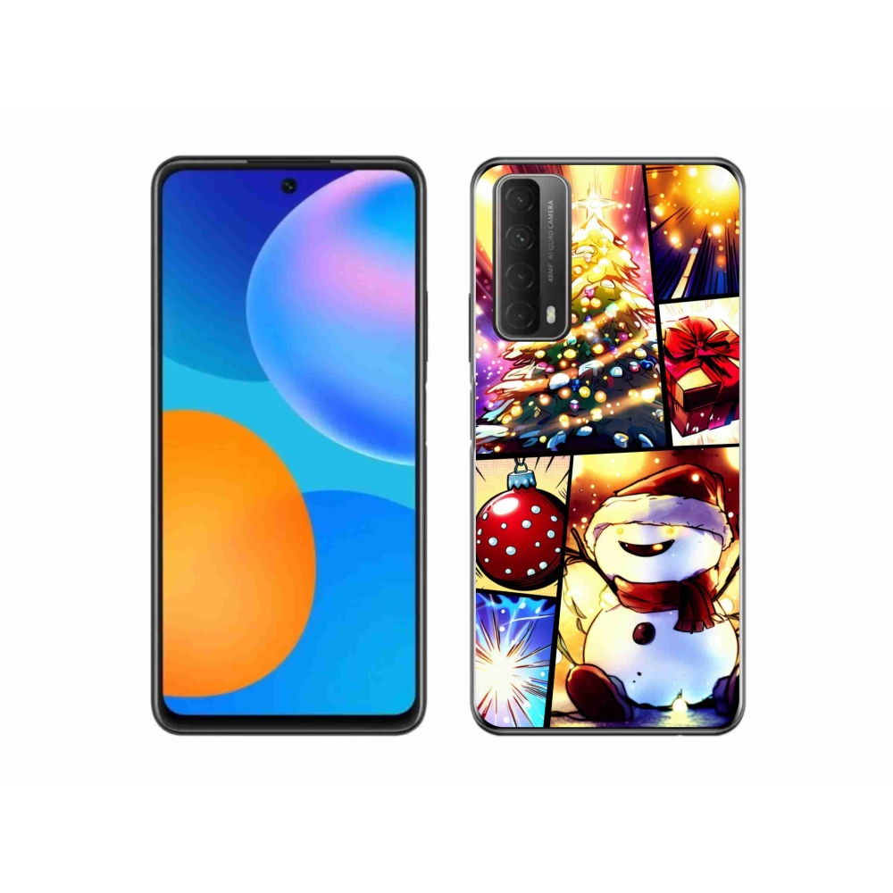 Gélový kryt mmCase na Huawei P Smart (2021) - vianočné motívy 1