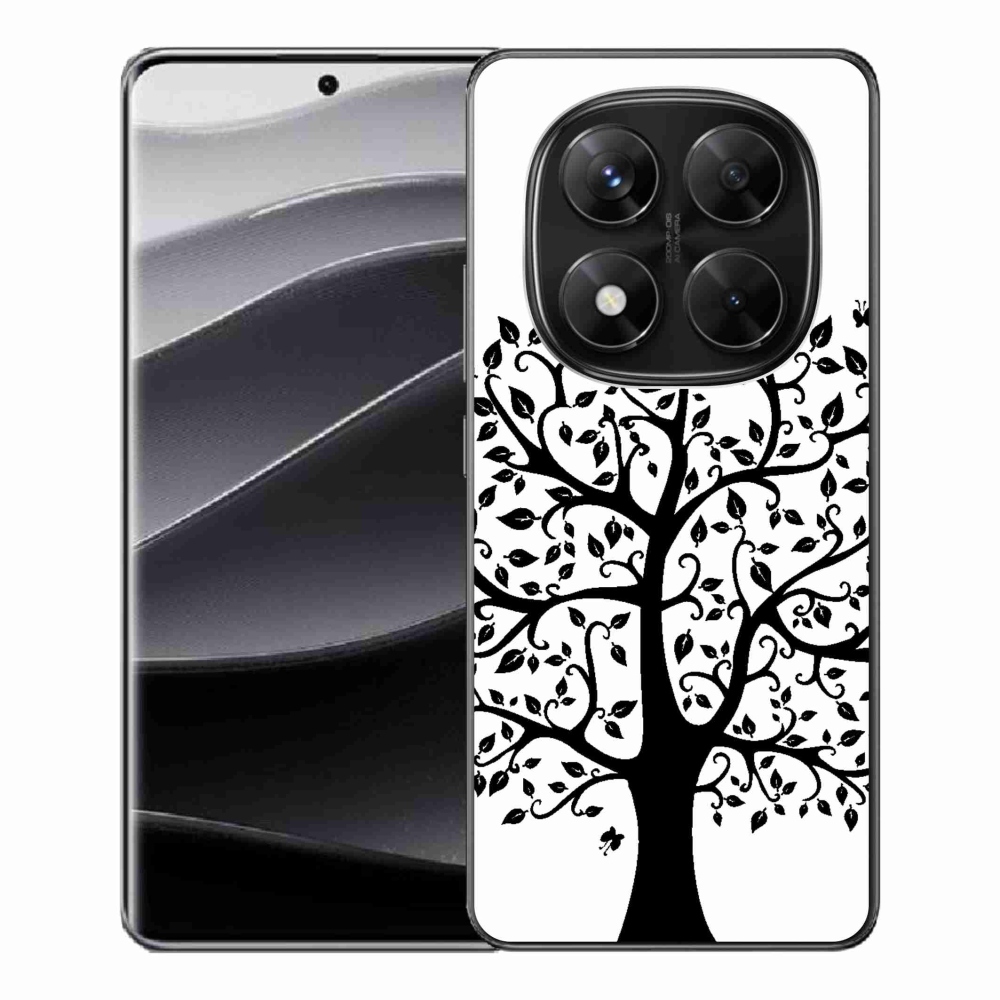 Gélový kryt mmCase na Xiaomi Redmi Note 14 Pro 5G/Poco X7 5G - čiernobiely strom