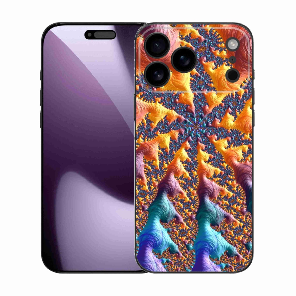 Gélový kryt mmCase na iPhone 17 Pro Max - abstraktný motív 23