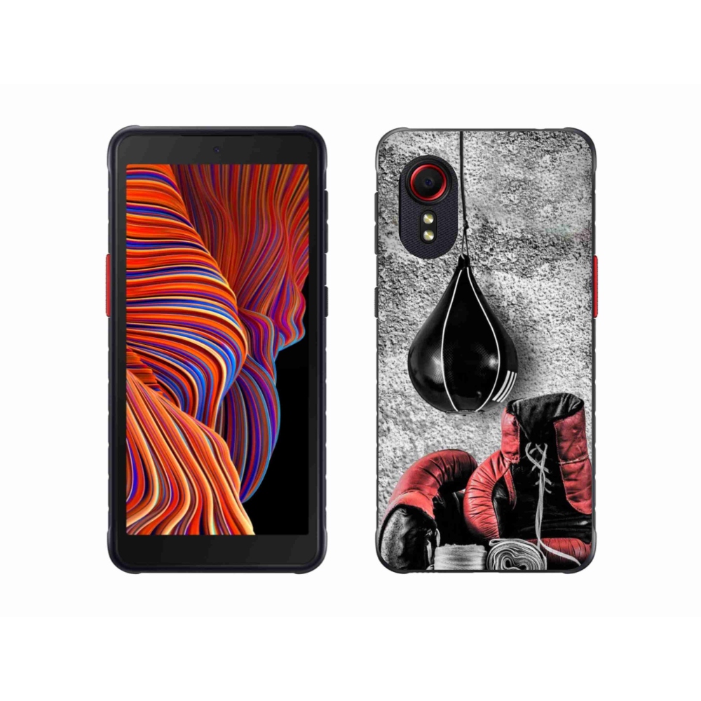 Gélový kryt mmCase na Samsung Galaxy Xcover 5 - boxovacie vrece a rukavice