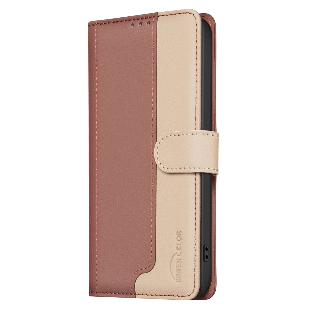 BNF DUO knižkové púzdro na Samsung Galaxy Xcover 7 Pro - hnedé