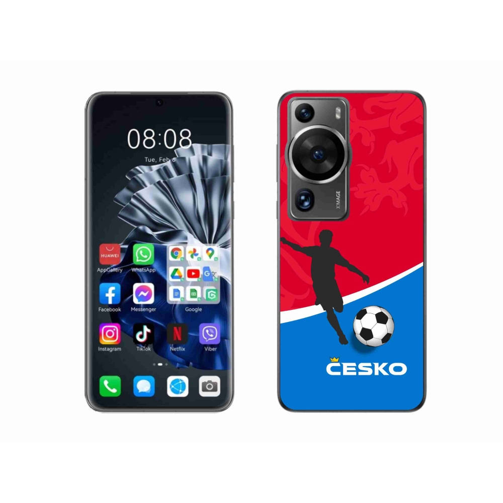 Gélový kryt mmCase na Huawei P60 Pro - futbal Česko