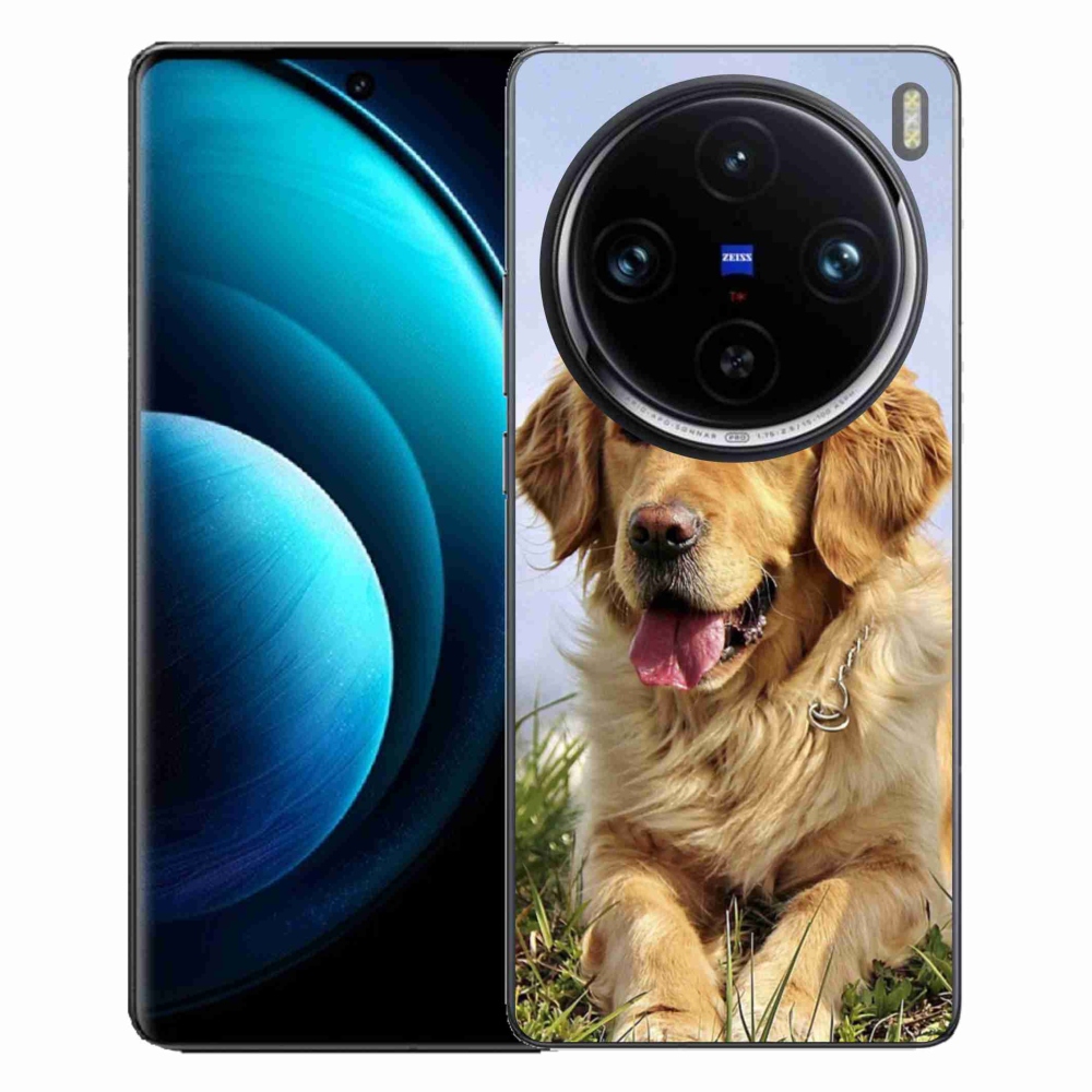 Gélový obal mmCase na Vivo X100 Pro 5G - zlatý retriever